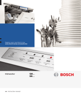 Bosch Free-standing dishwasher black User manual
