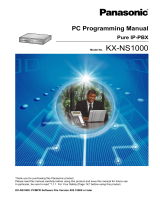 Panasonic KX-NS1000 Pc Programming Manual