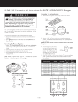 Viking Range RVGR33025BSS Operating instructions