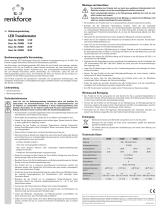 Renkforce LED transformer Constant voltage 12 Owner's manual