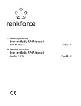 Renkforce RF-IR-MONO1 Owner's manual