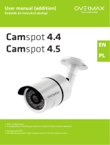 Overmax Camspot 4.4 – Wi-Fi/detekcja ruchu User manual