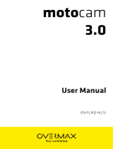 Overmax Motocam 3.0 Owner's manual