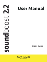 Overmax Soundboost 2.2 User manual