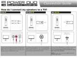 Altec Power Duo Bluetoth Tower Set Operating instructions