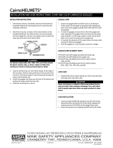 Cairns Firefighter Goggles Owner's manual