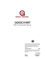 General Monitors S4000CH Combustible Gas Detector Owner's manual
