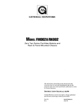 General Monitors FM002A Facilities Module Owner's manual