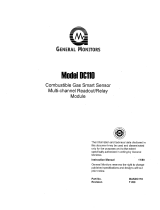 General Monitors DC110 Eight Channel Combustible Readout / Relay Module Owner's manual