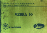 VESPA 90 Owner's manual