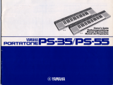 Yamaha Portatone PS-55 Owner's manual