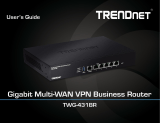 Trendnet TWG-431BR User guide