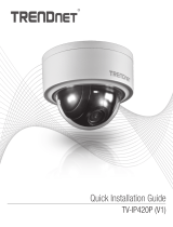 Trendnet TV-IP420P Quick Installation Guide