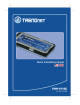 Trendnet TMR-121EC Installation guide