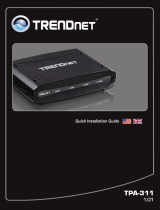 Trendnet TPA-311 Quick Installation Guide