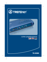 Trendnet TK-408K Quick Installation Guide