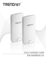 Trendnet RB-TEW-840APBO2K Quick Installation Guide