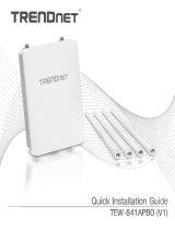 Trendnet RB-TEW-841APBO Quick Installation Guide