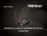 Trendnet RB-TEW-827DRU User manual