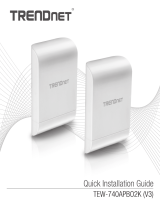 Trendnet RB-TEW-740APBO2K Quick Installation Guide