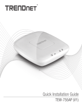 Trendnet RB-TEW-755AP Quick Installation Guide