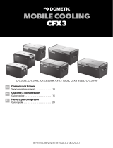 Dometic CFX3 (CFX3 35, CFX3 45, CFX3 55IM, CFX3 75DZ, CFX3 95DZ, CFX3 100) Operating instructions