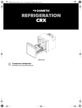 Dometic CRX65D Operating instructions