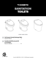 Dometic 4300 4400 6500 Toilets Operating instructions