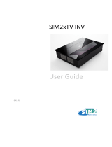 Sim2 SIM2 xTV INV User manual