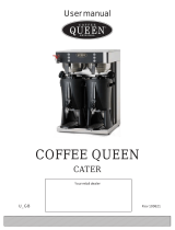Coffee Queen CATER User manual