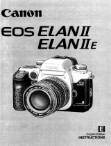 Canon EOS Elan II Owner's manual