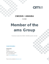 AMS CMV4000 EVALUATION KIT User guide