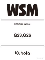 Kubota G26 Workshop Manual