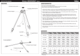 Velbon Sherpa 5370D Owner's manual