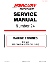 MerCruiser Sterndrive 5.0 MPI User manual