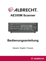 Albrecht AE 355 M Mobilscanner Owner's manual