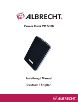 Albrecht PB 5000 Owner's manual