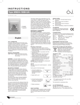 OJ Electronics MSD4 Operating instructions