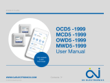 OJ Electronics MWD5 User manual