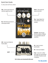 TCHELICON CRITICAL MASS Quick start guide