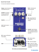 TC HELICON HARMONY SINGER 2 Quick start guide