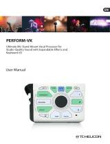 TC HELICON PERFORM-VK User manual