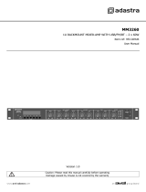 Adastra MM3260 User manual