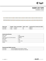 LYYT LT12560-RGBW User manual