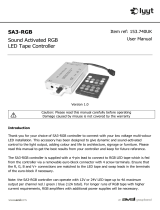 LYYT SA3-RGB User manual