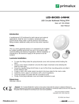 Primalux LED-BH305-14W4K User manual