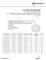 Primalux LED-DLW110-6NWND User manual