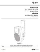 Qtx XCAB-15 User manual