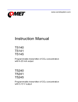 Comet T5140 User manual