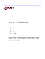 Comet T3111Ex User manual